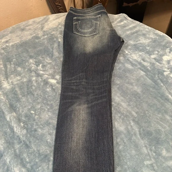 True Religion Blue Skinny Distressed Jeans new without tags
